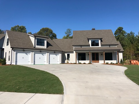 Home with 3 Car Garage