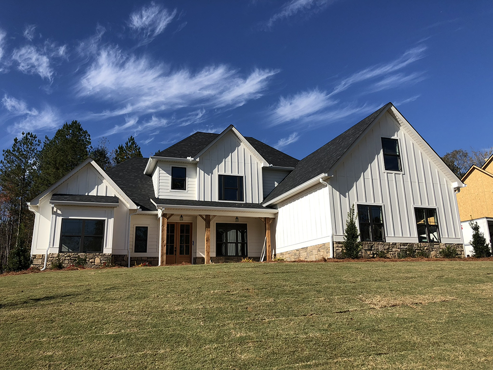 Large Dark Roof